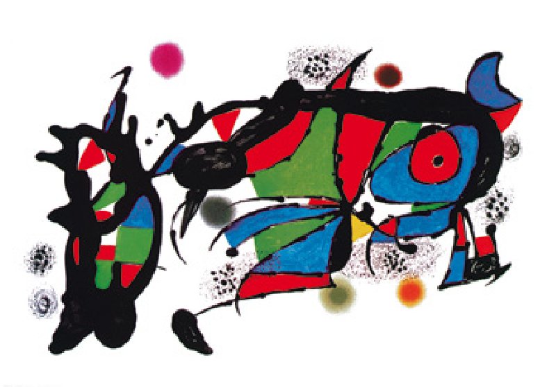 Titolo dell\'immagine : Joan Miró - Obra de Joan Miro  - (JM-539)