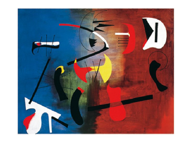 Titolo dell\'immagine : Joan Miró - Dipinto - (JM-831)