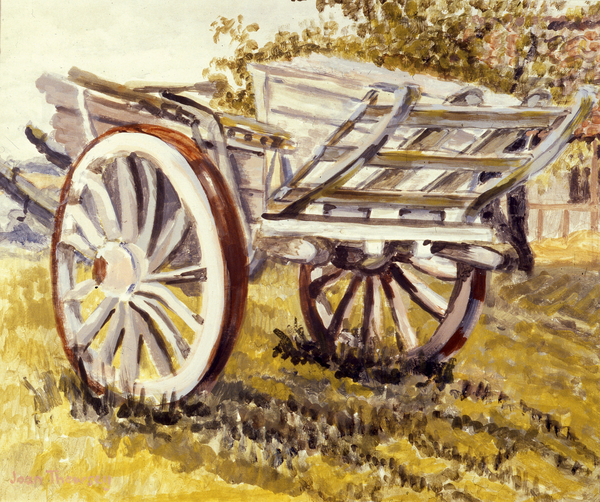 Farm Cart, Suffolk a Joan  Thewsey