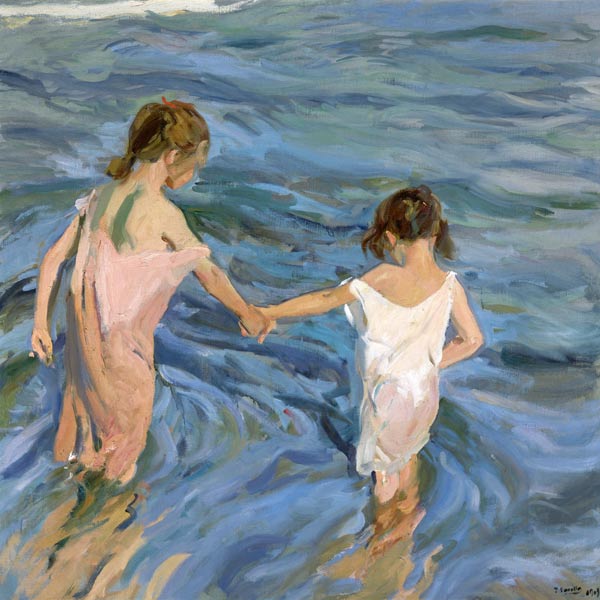 Children in the Sea a Joaquin Sorolla
