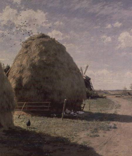 Haystacks a Johan Fredrik Krouthen