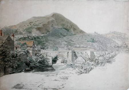 Bridge, Llangollen  on a John Alexander Gresse