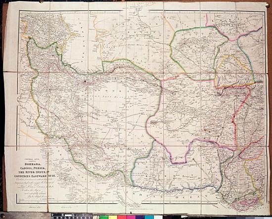 Map of Central Asia a John Arrowsmith
