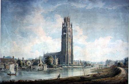 Boston Stump: view from the South-west a John Buckler