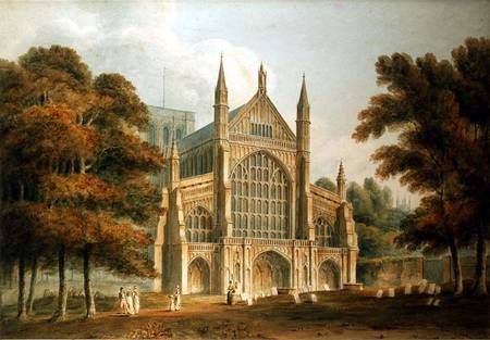 Winchester Cathedral a John Buckler