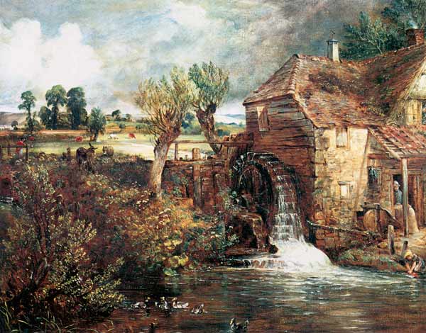Parham mill, Gillingham a John Constable