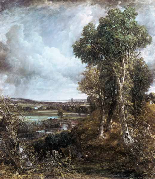 La valle di Dedham a John Constable