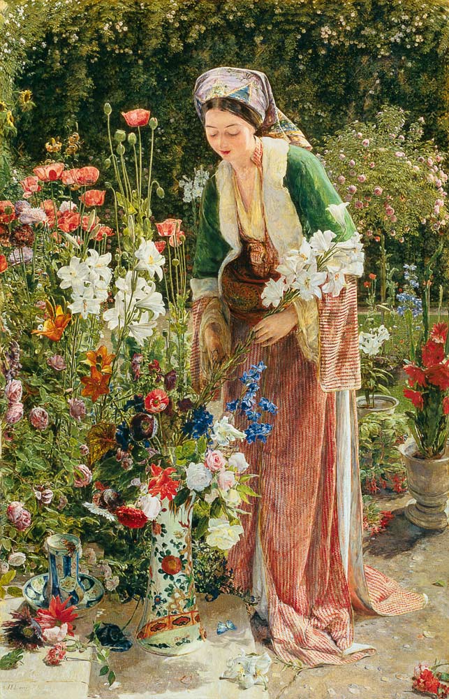 In the Bey's Garden a John Frederick Lewis