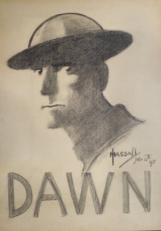 DAWN, July 12th 1917 (pencil) a John Hassall