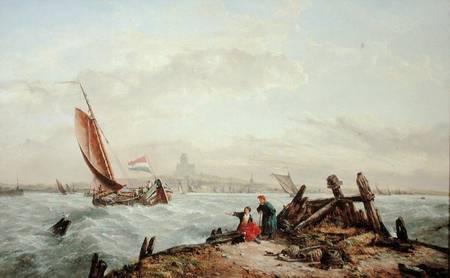 Off a Dutch Port a John James Wilson