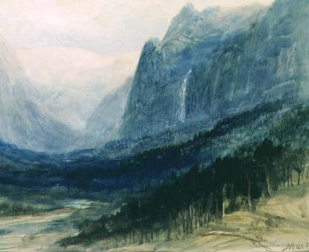 Yosemite Valley, California a John MacWhirter