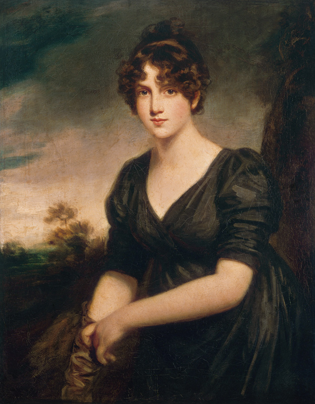 Portrait of Miss Frances Vinicombe a John Opie