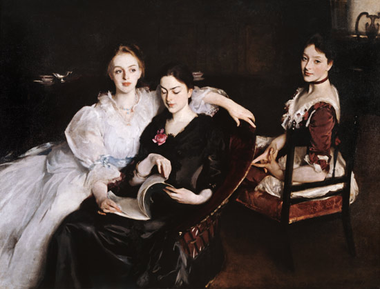 The Misses Vickers a John Singer Sargent