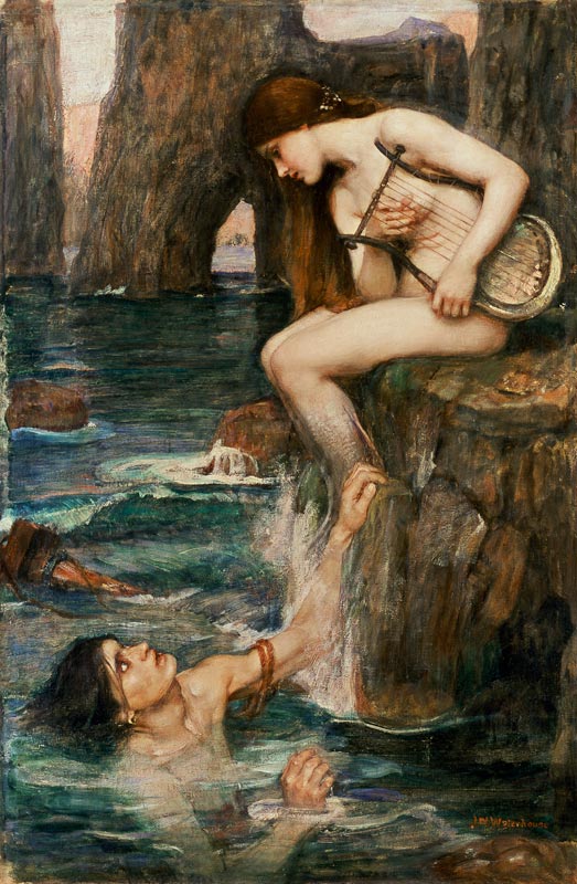 The Siren a John William Waterhouse
