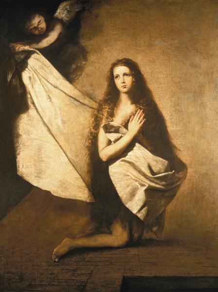 Ribera, Saint Agnes in prison a José (detto Jusepe) de Ribera