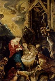 The adoration of the shepherds a Joseph Heintz il vecchio