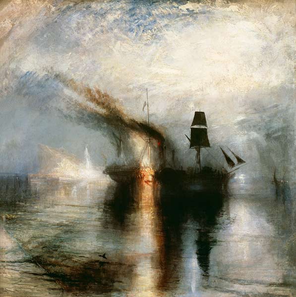 Pace, sepoltura in mare a William Turner