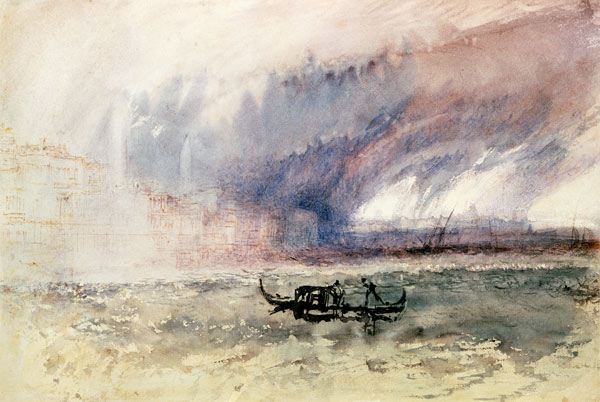 Tempesta su Venezia a William Turner