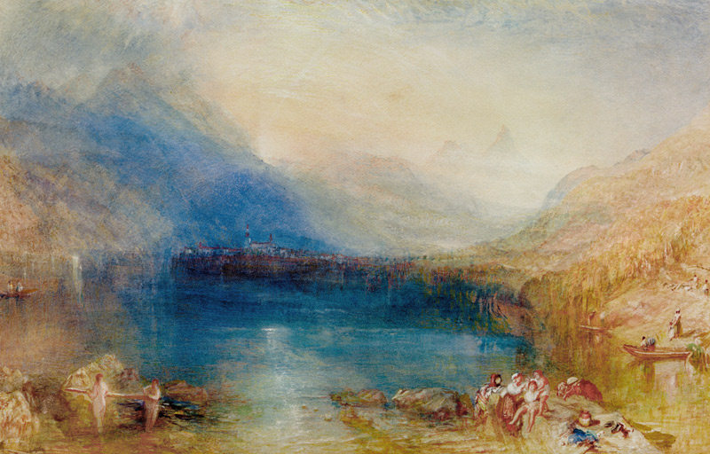 Il Lago Zug a William Turner