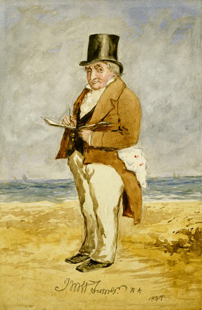 Ritratto di William Turner come riproduzione stampata o dipinta
