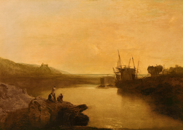 W.Turner, Harlech Castle / Gemälde a William Turner