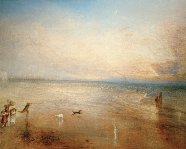 The New Moon a William Turner
