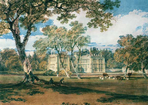 Towneley Hall a William Turner