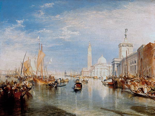 Venezia, Dogana e S.Giorgio Maggiore a William Turner