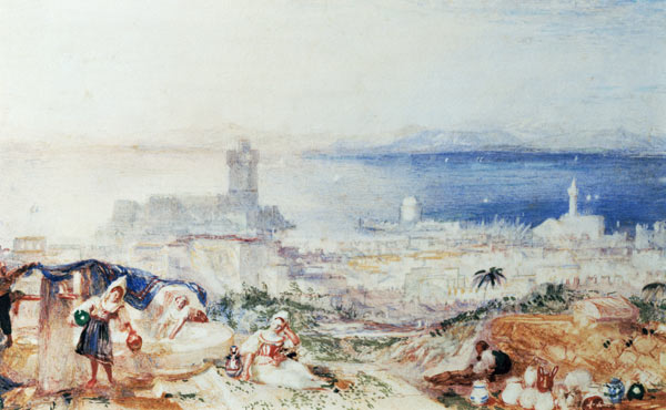 View of Rhodes a William Turner