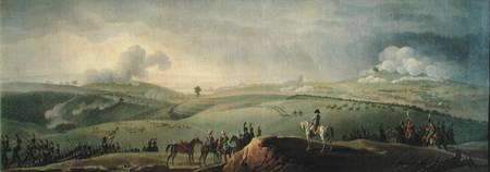 Napoleon I (1769-1821) Observing the Battle of Austerlitz a Joseph Swebach-Desfontaines
