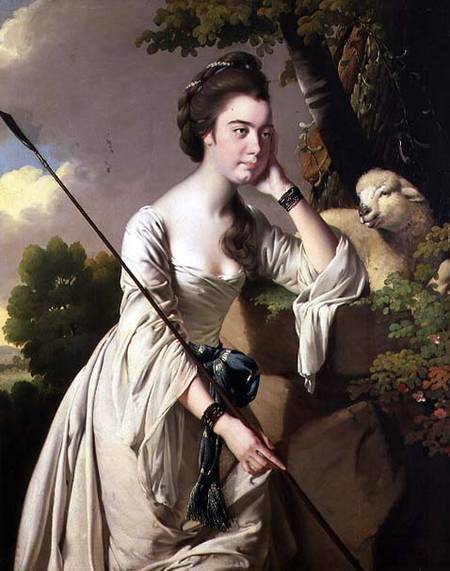 Anna Ashton, Mrs. Thomas Case a Joseph Wright of Derby