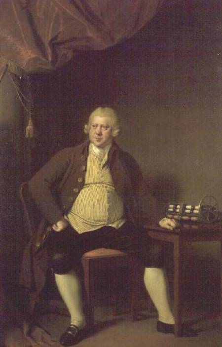 Sir Richard Arkwright a Joseph Wright of Derby
