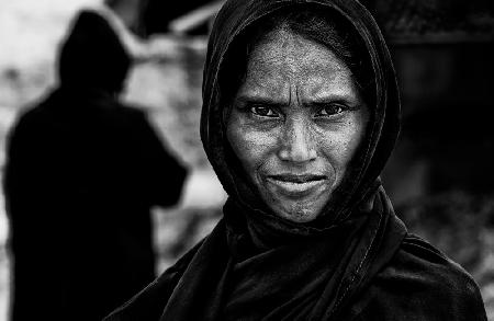 Rohingya refugee woman-Bangladesh