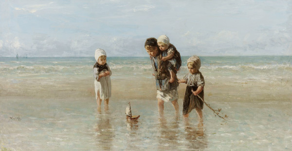 Kinder der See a Jozef Israels