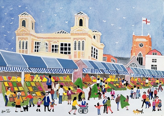 Kingston Market, Surrey a Judy  Joel