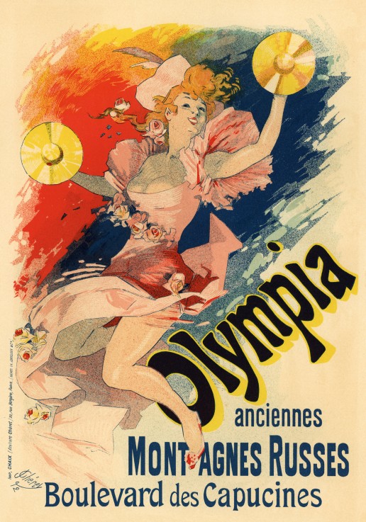 Olimpia (Poster) - Jules Chéret