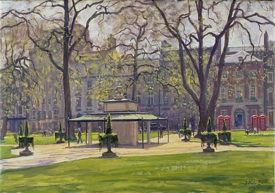 Berkeley Square, London (oil on canvas)  a Julian  Barrow