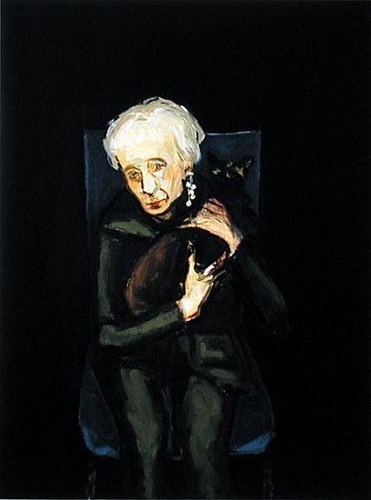 Posthumous Portrait of the Daughter (oil on canvas)  a Julie  Held