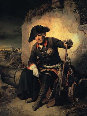 Federico II dopo la battaglia di Kolin