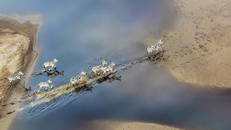 Crossing Tidal Flat