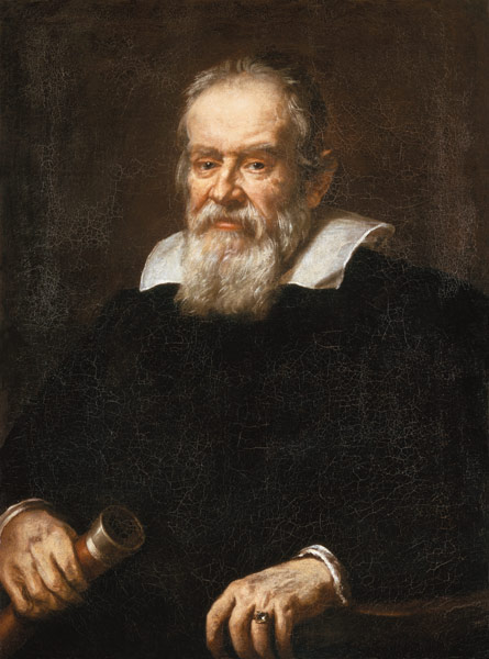 Portrait Galileo Galilei a Justus Suttermans