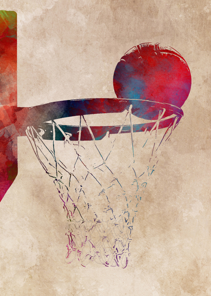 Basketball Sport Art 3 a Justyna Jaszke