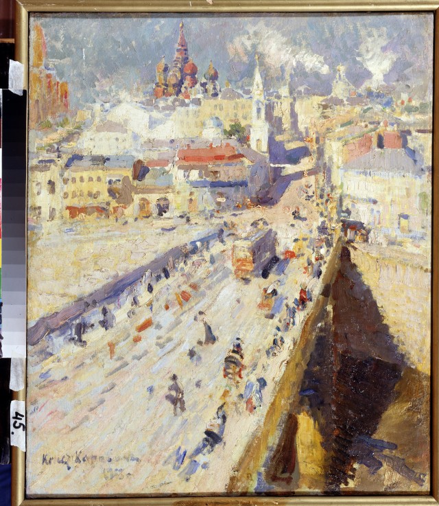 Old Moscow a Konstantin Alexejewitsch Korowin