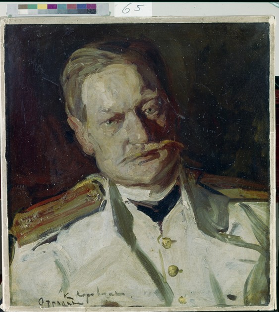 Portrait of Vladimir Arkadievich Telyakovsky (1860-1924) a Konstantin Alexejewitsch Korowin