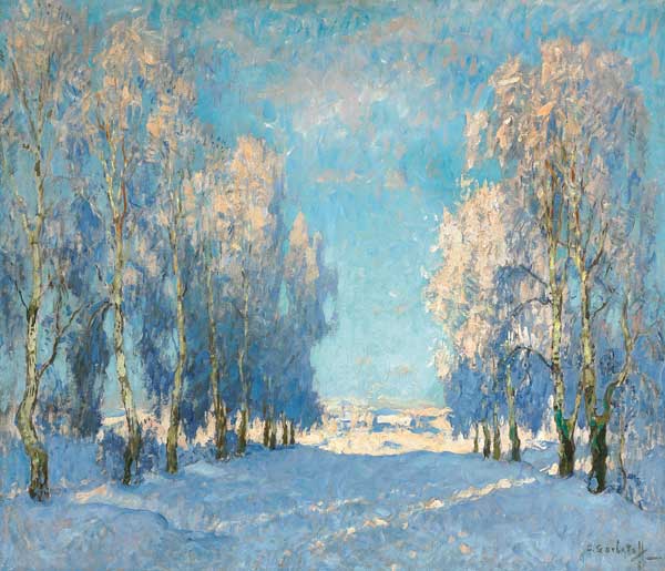 Wintertag a Konstantin Ivanovich Gorbatov