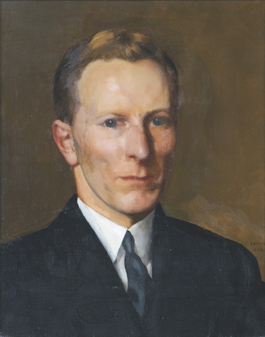 Portrait of Boris Emmanuilovich Nolde a Konstantin Somow