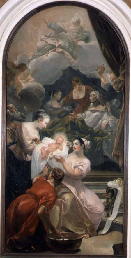 The Birth of the Virgin a L. Vernansal