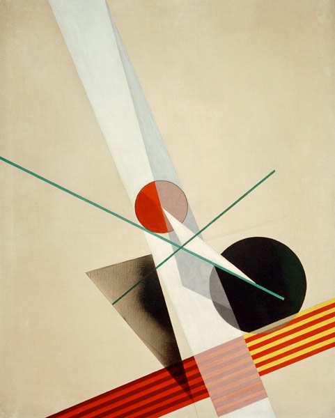 Komposition A XXI. a László Moholy-Nagy