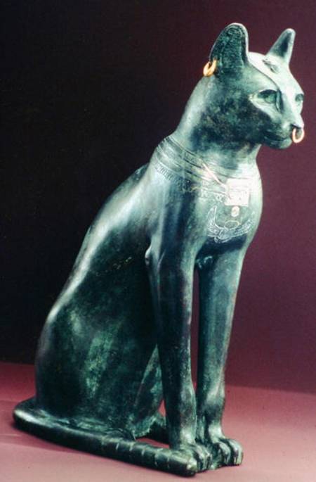 Goddess Bastet, from Saqqara a Late Period Egyptian