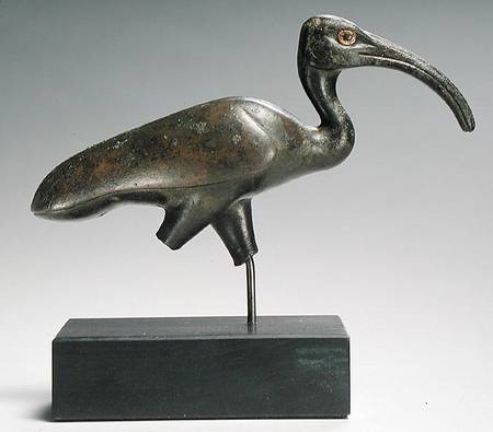 Striding ibis a Late Period Egyptian